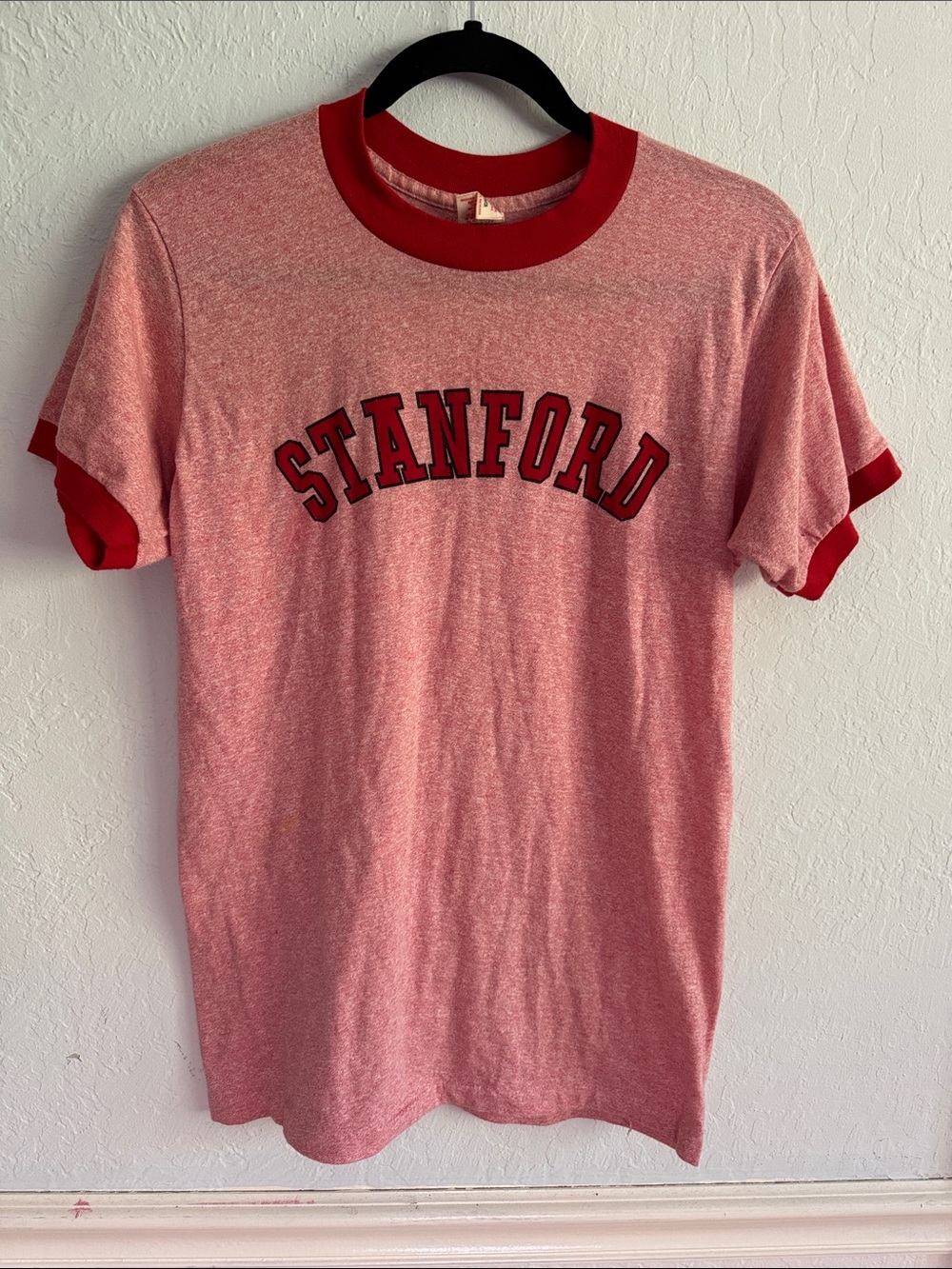 Vintage Stanford Red Ringer Tee